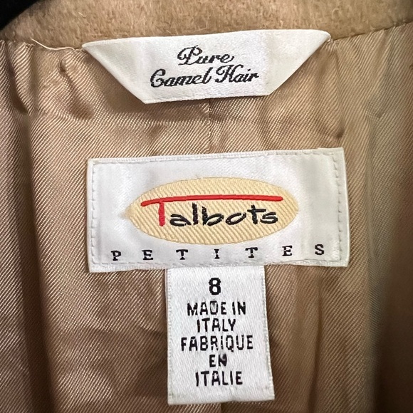 Talbots Pure Camel Hair Blazer 8 - Picture 7 of 7